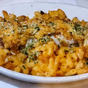 Baked Seafood Mac