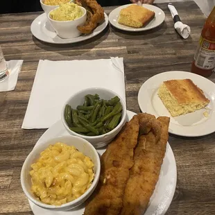 Fried whiting