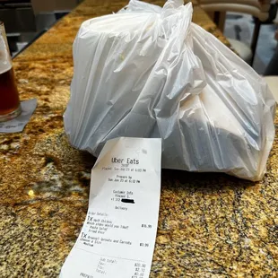 Takeout Order (Uber Eats)