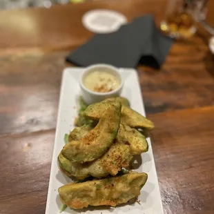 tempura avocado