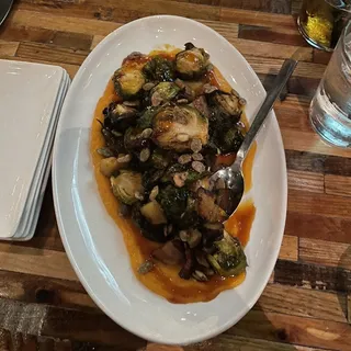 Roasted Brussels Sprouts & Delicata Squash