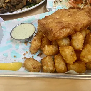 Red Fish and Chips