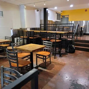 Dining area upstairs