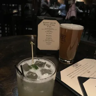 Jalepeno margarita (only on HH menu)