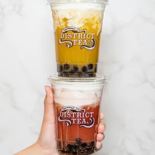 Mango and Strawberry Creama Teas