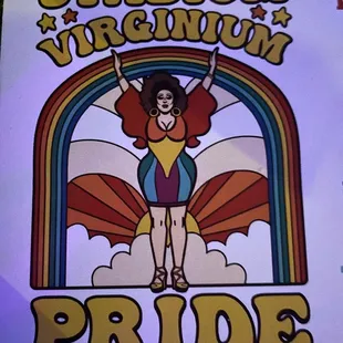 a woman in a bathing suit on a sign