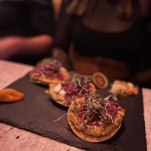 Seared Shrimp Tostadas