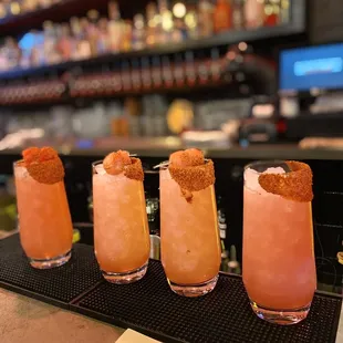 Margarita Fresca ( tasted more like cucumber then watermelon )