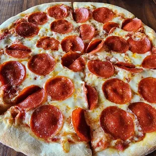 Pepperoni pizza