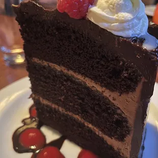 Triple Layer Chocolate Cake