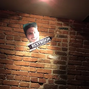 Sorry, the restrooms are 2 flights up.