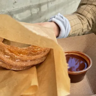 Churro with Chocolate