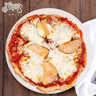pizza, food