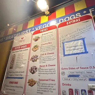 Oct 2024 menu and pricing