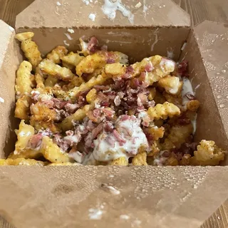 Bacon Cheese and Ranch Fries