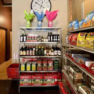 Italian pantry staples