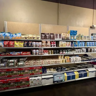 Italian pantry items