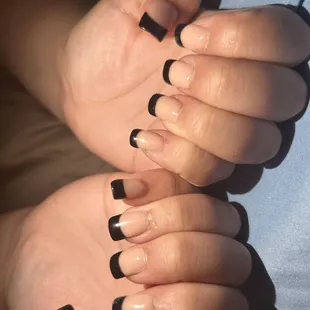 There's humps on my nails