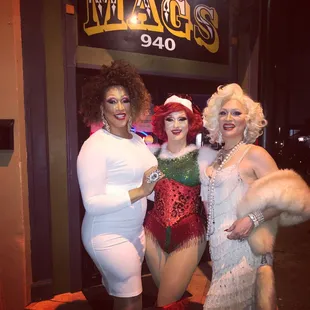 Hostesses of Divas Royale New Orleans: Lexus Red-Deville, Ivy Dripp, and Pussy Hertz