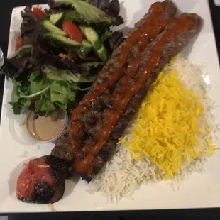 Spicy Beef Koobideh