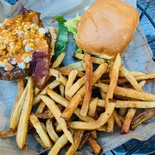 Black and Blue Burger