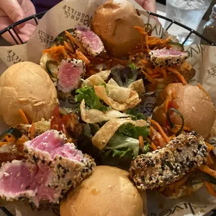 Ahi Sliders
