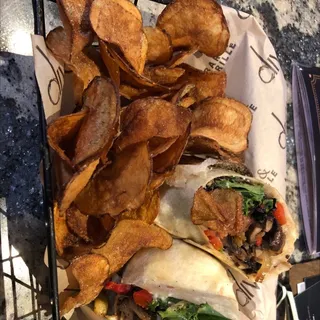 Grilled Balsamic Veggie Wrap