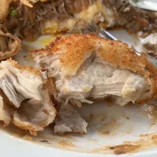 Chicken Poppers sauce on the side. It was decent