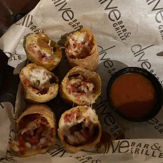 Pizza Egg Rolls
