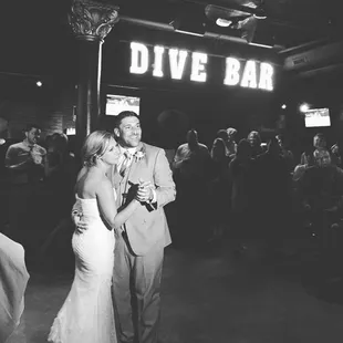 First dance at Dive Bar