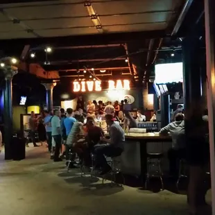 Dive bar has a new back room! !!