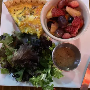Vegetable quiche