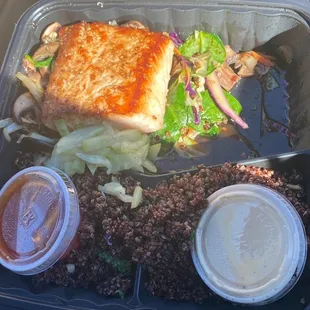 Salmon was so good!