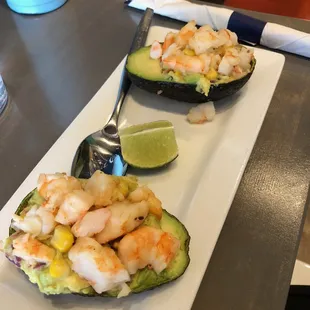 Grilled Stuffed Avocado