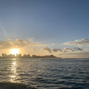 Honolulu from the boat