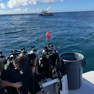 Equipment and tanks provided.