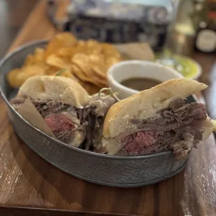 The French dip and fries were amazing!
