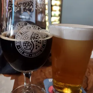 the only staple beer on the ever rotating tap list the SOLID #36 Cali Creamin by Mother Earth