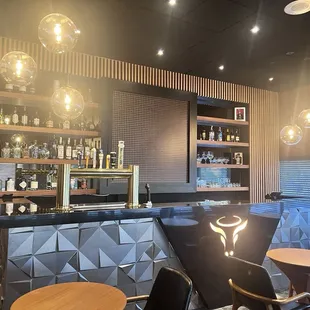 Beautiful front bar area