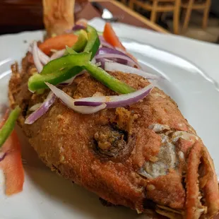 Fried Red Snapper