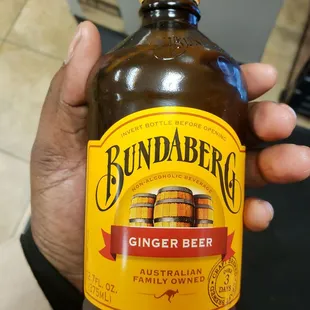 Nice cold Ginger beer