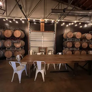 Barrel aged beer room!