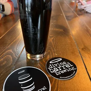 Peanut butter stout