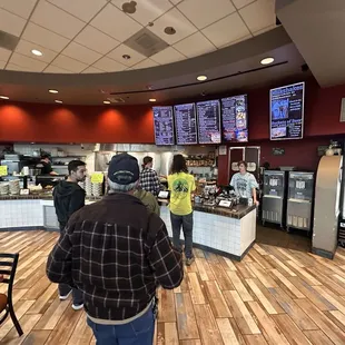 Front counter