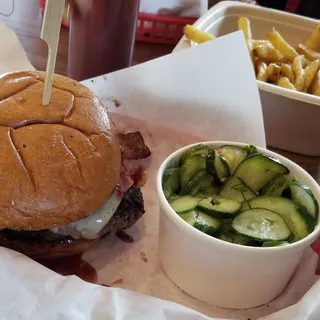 Funny Farm Hand Burger