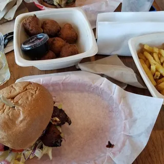 I'll Be Your Huckleberry Burger