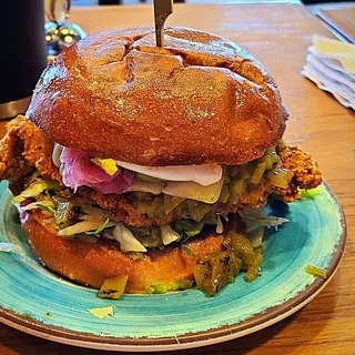 Guac You Know About Green Chili Burger