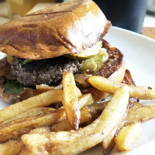 Kid Cheese Burger with Fries