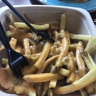Fries with Green Chili Cheese