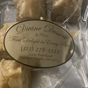 Best baklava hands-down best in town!!!